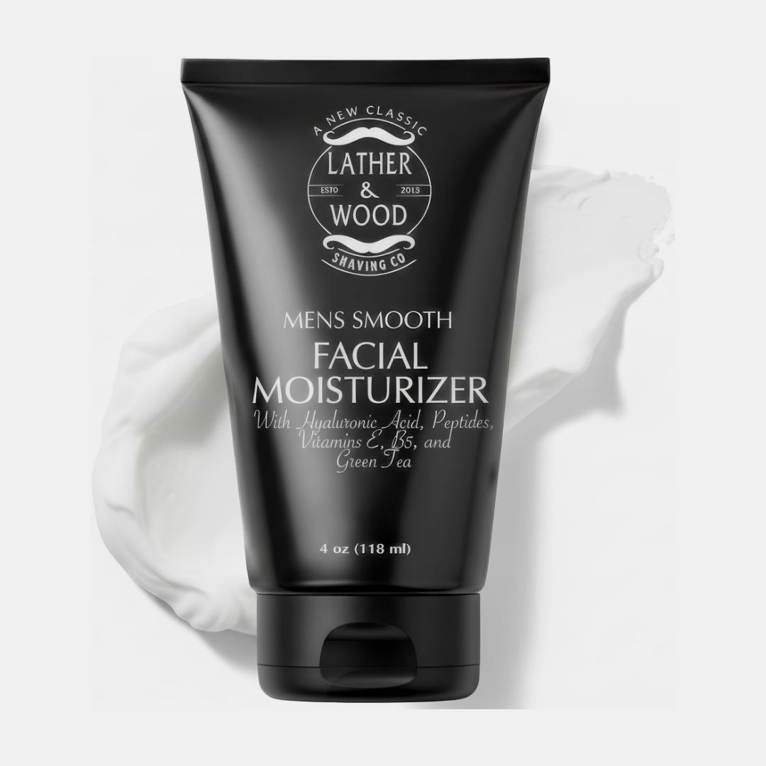 lather & wood men's smooth facial moisturizer with hyaluronic acid lather & wood men's smooth facial moisturizer with hyaluronic acid